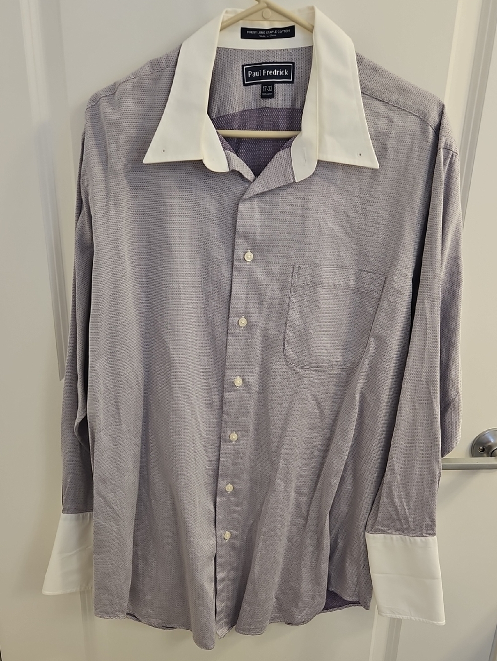 Paul Fredrick Mens Dress Shirt